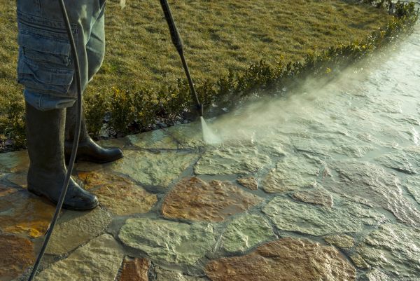 Stone Power Washing in Port Charlotte