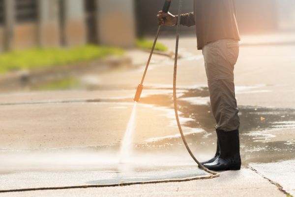 Residential Concrete Cleaning in Port Charlotte