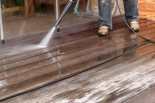 Pool Deck Power Washing in Port Charlotte