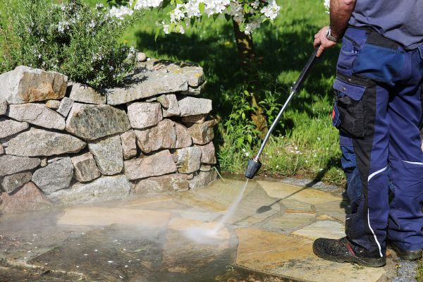 Stone Pressure Washing in Port Charlotte