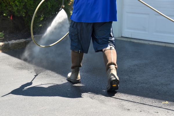 Asphalt Driveway Cleaning in Port Charlotte