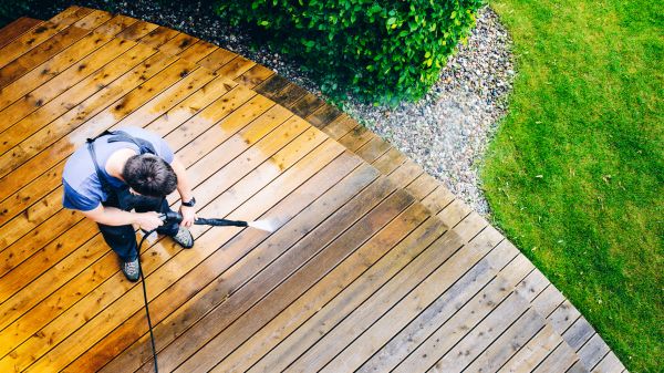 Deck Pressure Cleaning in Port Charlotte