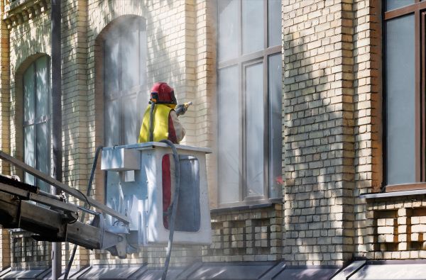 Brick Facade Cleaning in Port Charlotte