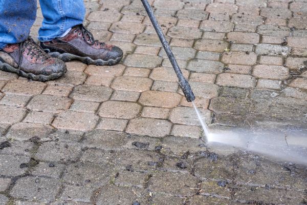 Stone Patio Cleaning in Port Charlotte